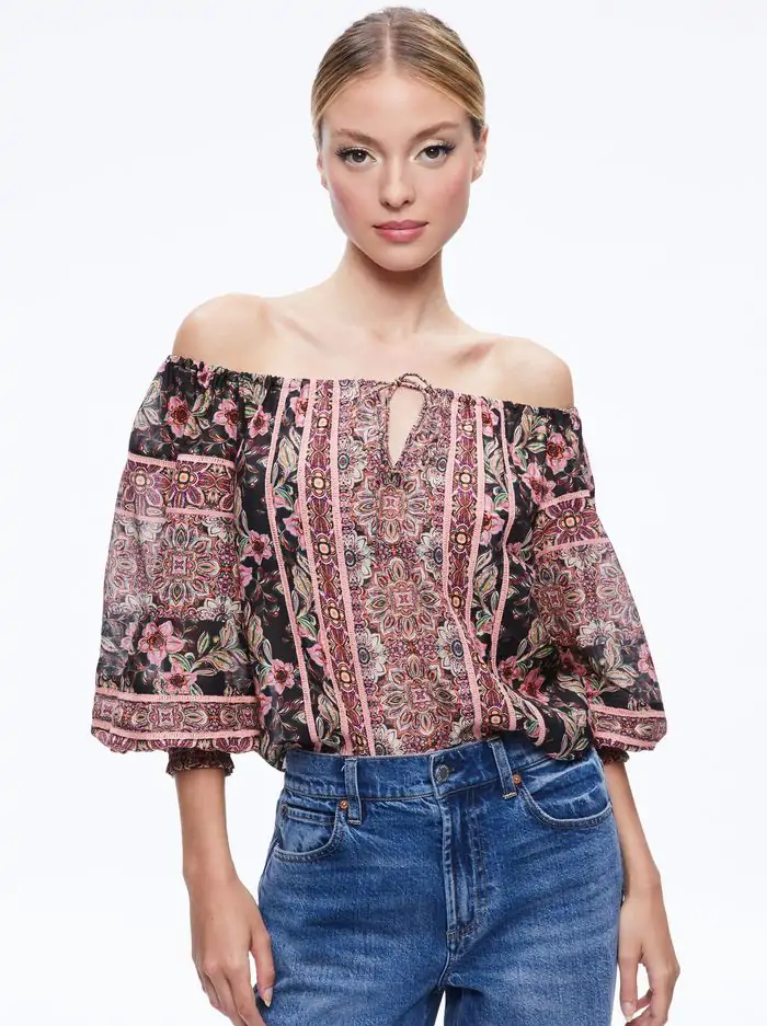 ALTA OFF THE SHOULDER TOP